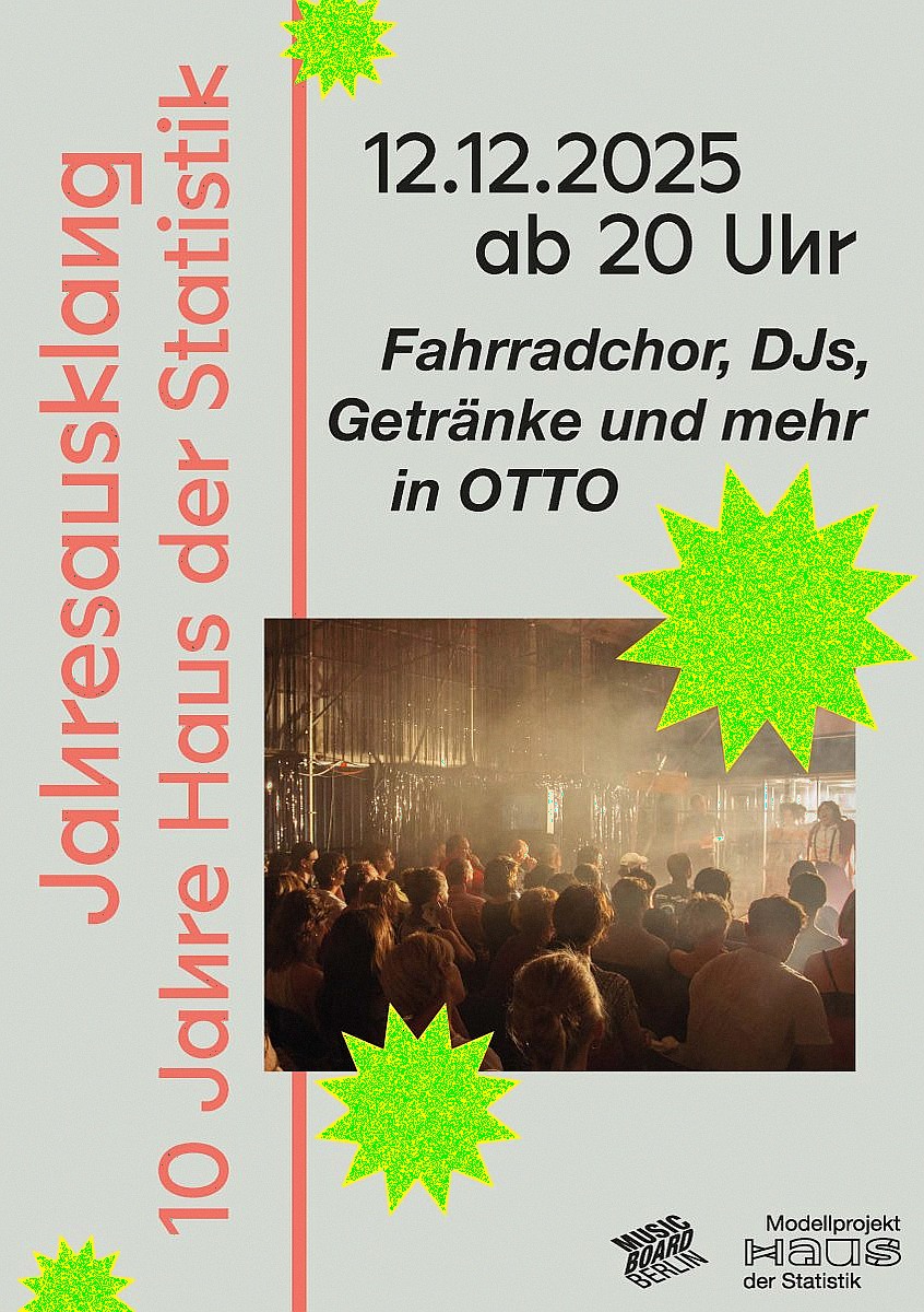 Jahresausklang // 10 Jahre Haus der Statistik